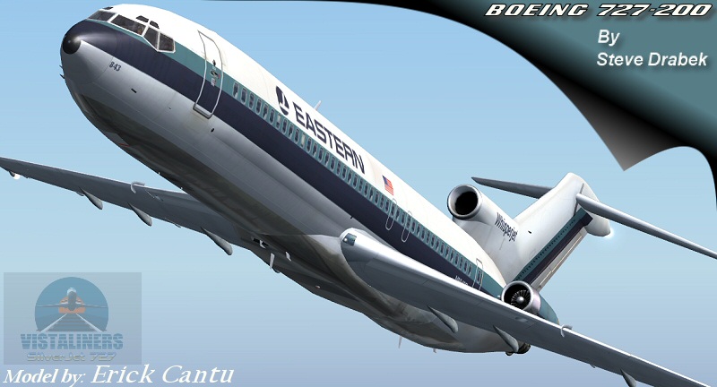 Fs2004 Erick Cantu Boeing 727-200 Eastern