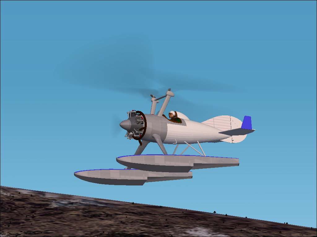 Fs2002/Flightsim Fs2004/Fs9 Unreal Aviation Bushman With Floats