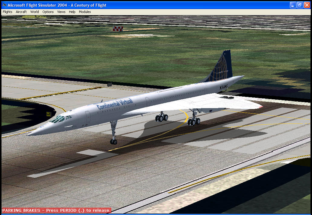 Continental Virtual Airlines Concorde To Install Into Fs2004 Unzip The Cva_Concorde Into A