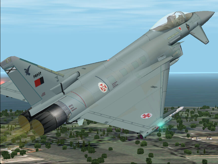 Eurofighter Portugal, For Fs2004 And Fs2002