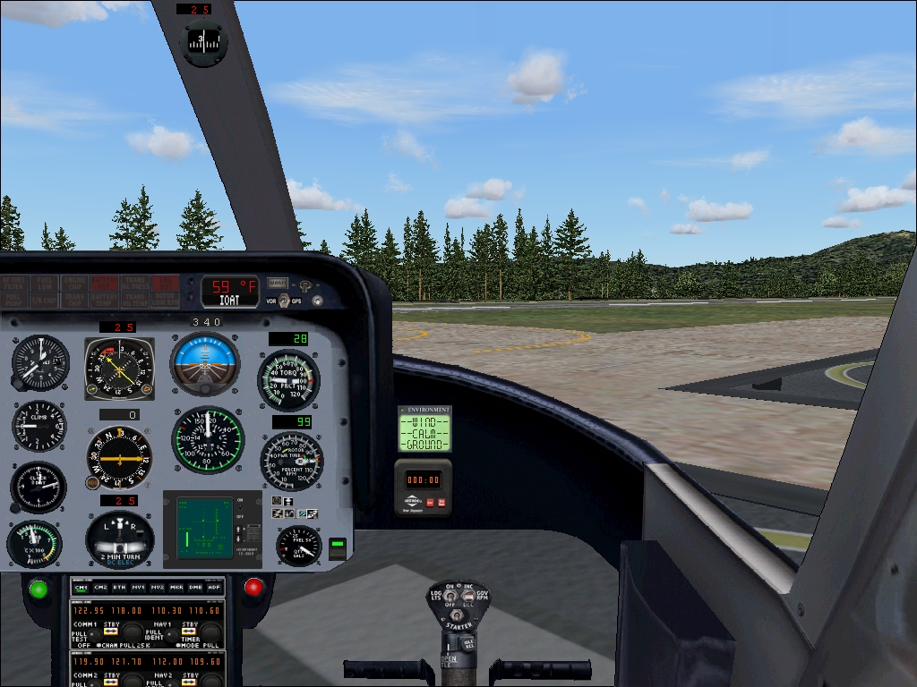 This Is Repainted Textures Of The Msfs Default Bell 206B In Camouflage Bdq (Biet Dong Quan