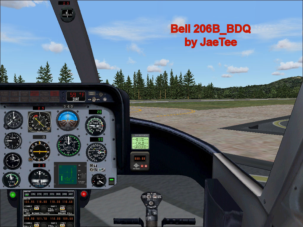 This Is Repainted Textures Of The Msfs Default Bell 206B In Camouflage Bdq (Biet Dong Quan