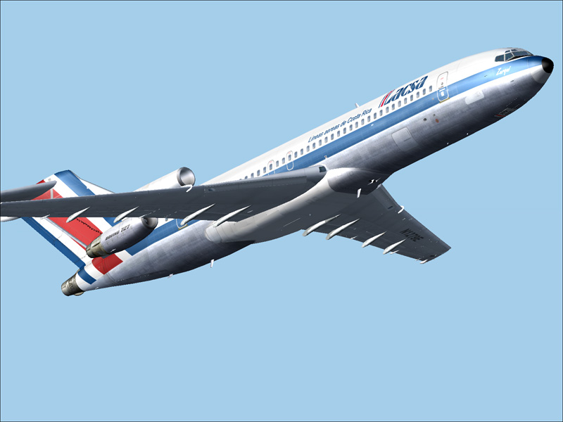 Lacsa Boeing 727-200 This Is Repainted Textures Of Vistaliners Boeing 727-200Adv In The Co