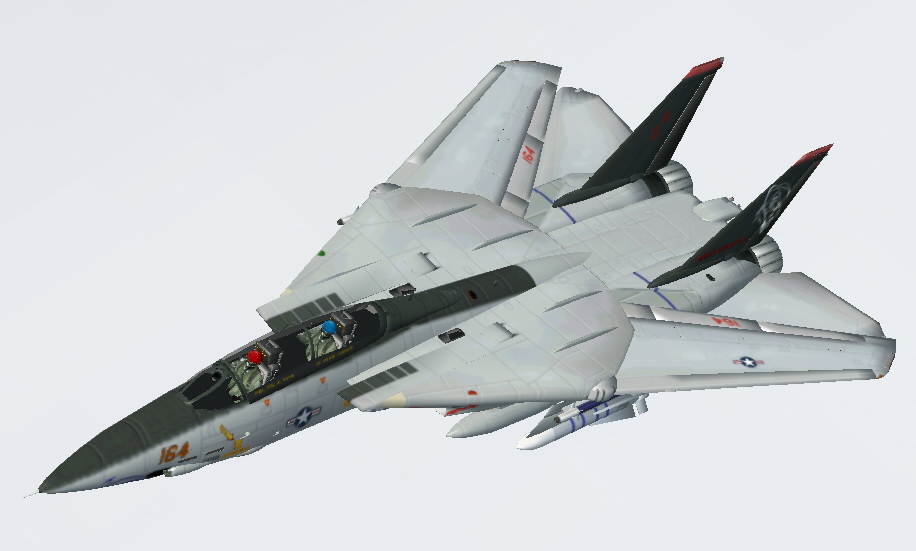 Fs2002/Fs2004 Grumman F-14A/D Tomcat The F-14 Tomcat Is A Supersonic, Twin-Engine, Variabl