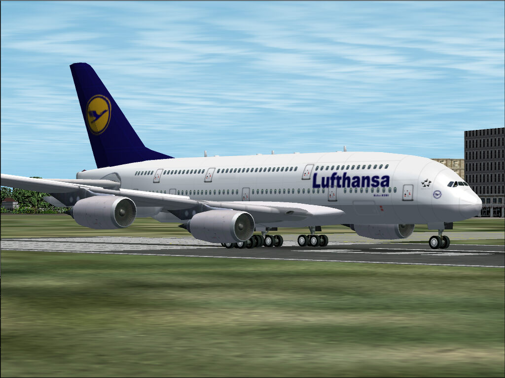 A380 - Airbus Lufthansa, For Fs2004 And Fs2002