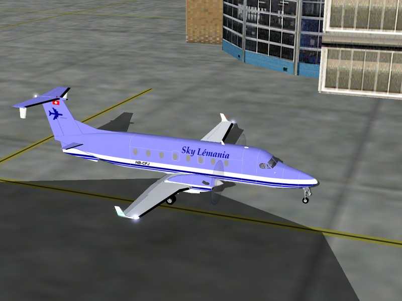 Fs2004 Beechcraft B1900D Sky Lemania Va Sky Lemania Is One Little Virtual Airline Based To
