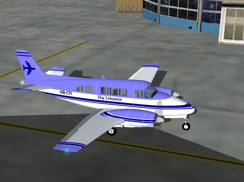 Fs2004 Beechcraft Queen-Air 65 Sky Lemania Va Sky Lemania Is One Little Virtual Airline Ba