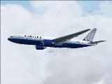 Fs2004 United Airlines Boeing 777-222 Repainted Textures Of Melvin Rafis Gmax Boeing 777-2