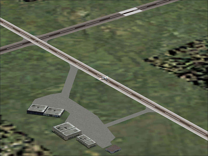 Fs2002/Fs2004 Scenery - Hokitika Airport, New Zealand, V1.0 (Nzhk) This Little Bundle Upda