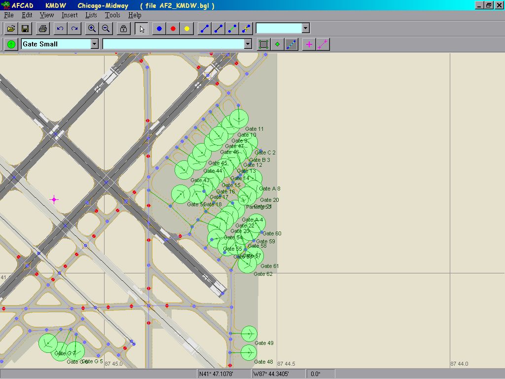 This Is An Afcad File That I Made To Go With The Scenery Upgrade Kmdw-Sw By Steve Whalen