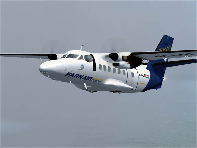 Pannon Wings Design Team Let L-410 Uvp-T For Ms Flight Simulator 2004 - Model Version 1.0