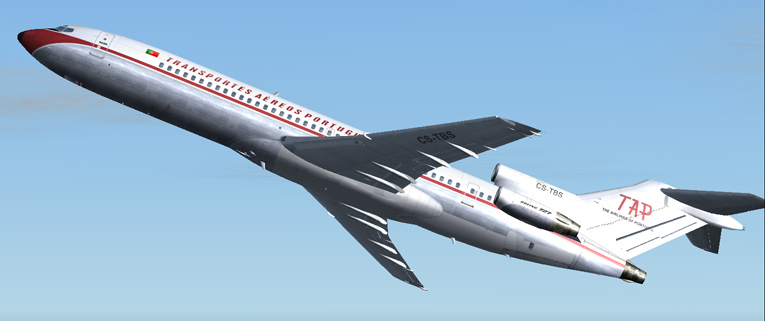 Tap Old Colors Boeing 727-200 This Is Repainted Textures Of Vistaliners Boeing 727-200Adv