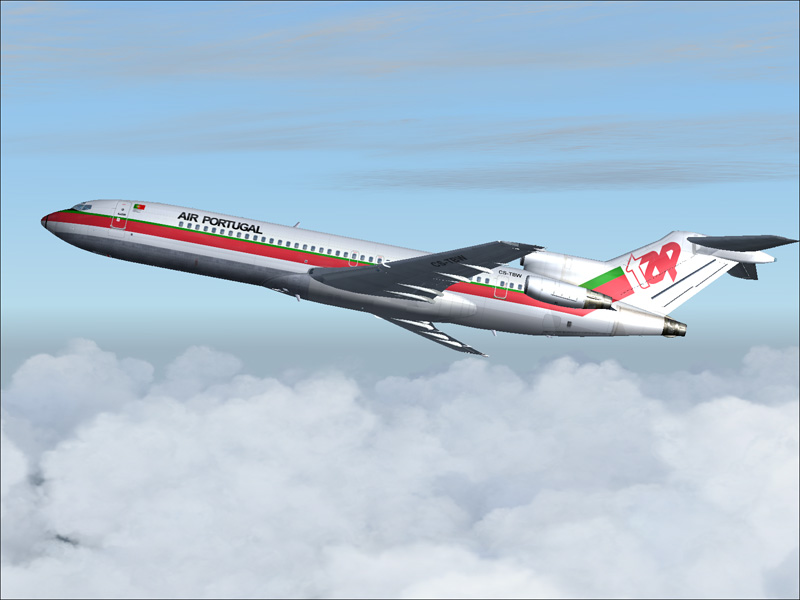 Tap Boeing 727-200 This Is Repainted Textures Of Vistaliners Boeing 727-200Adv In The Colo — 1