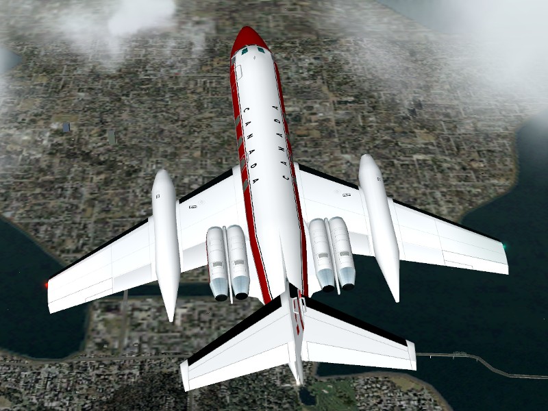 Atlantic Canada Aviation Museum Jetstar C-Fdtf Textures Repaint For Historic Jetliners Gro