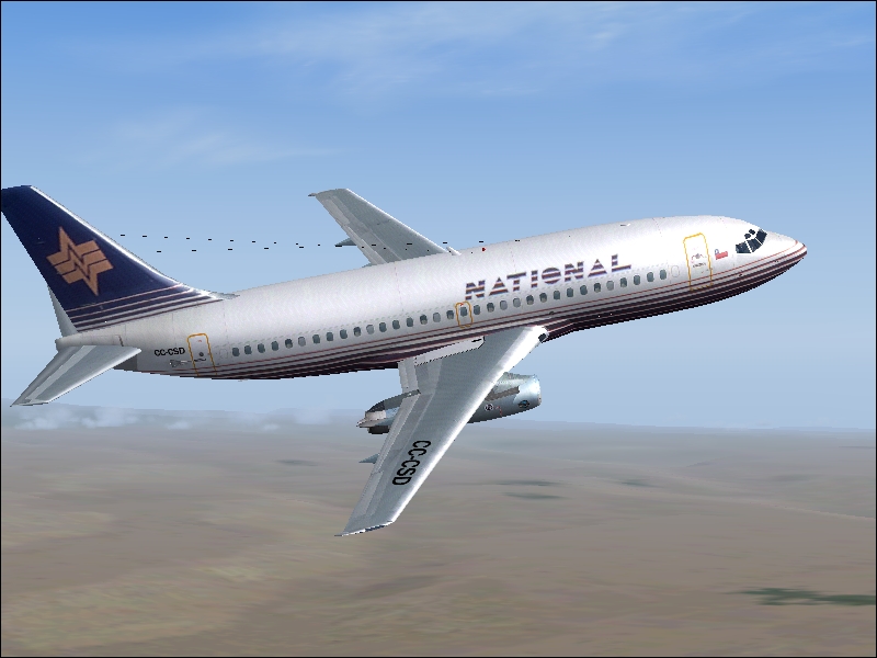 Psa 737-200 This Is Repainted Textures Of Erick Cantus Boeing 737-200 In The Colors Of Nat