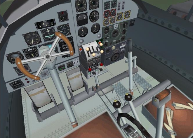 Fs2004 Vintage Airliner Heinkel Doppelblitz High-Speed Airliner For 10 Passengers — 1