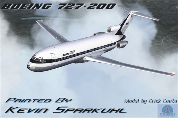Fs2004 Vistaliners, Boeing House 727-200