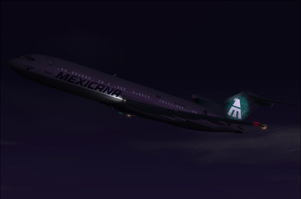 Fs2004 Vistaliners, Mexicana Boeing 727-200