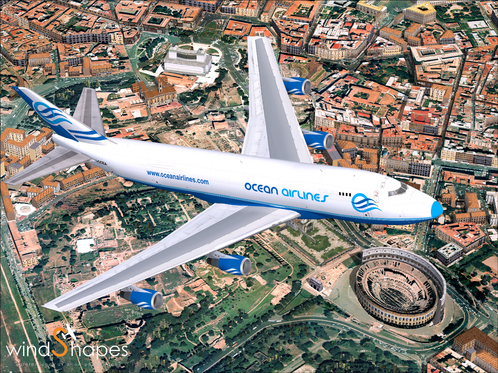 Ocean Airlines B747-230F I-Ocea