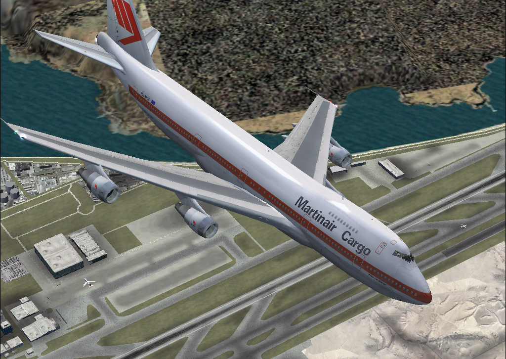 Project Opensky Boeing 747-200 V3 For Fs2004 Exclusively Martinair Cargo 747-228B Copyrigh