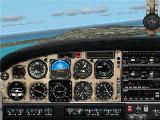 A Picturerealistic Panel For The Twin Piston Engine Aircraft Piper Seneca V - Fs 2004