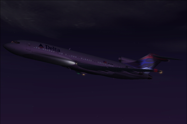 Fs2004 Vistaliners, Delta Boeing 727-200