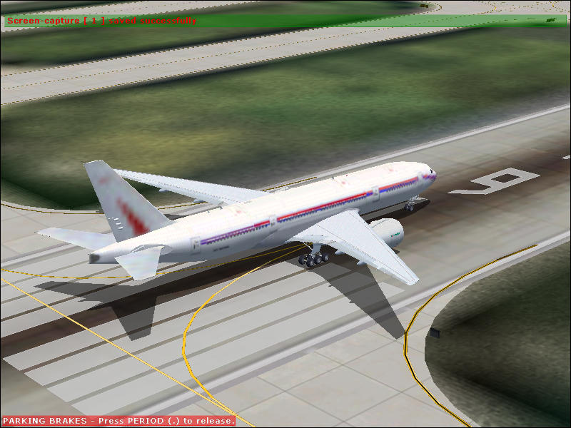 Textures Repaint Of The Meljet Boeing 777-200 For Fs2002
