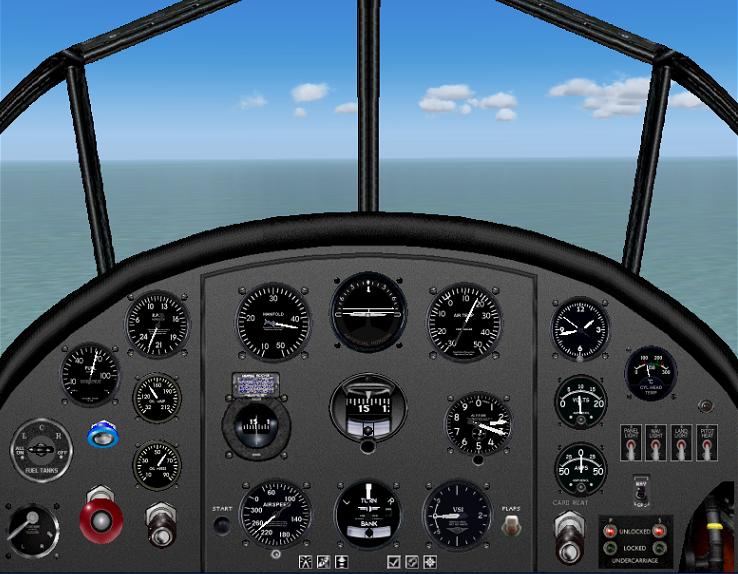 Fs2004 Lockheed Altair Panel