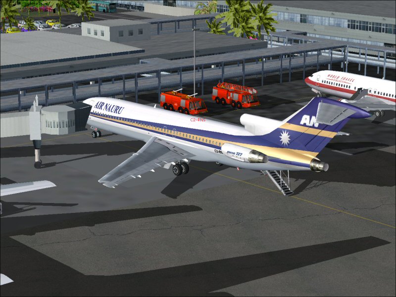Air Nauru Boeing 727-200Adv This Is Repainted Textures Of Boeing 727-200Adv In The Colors