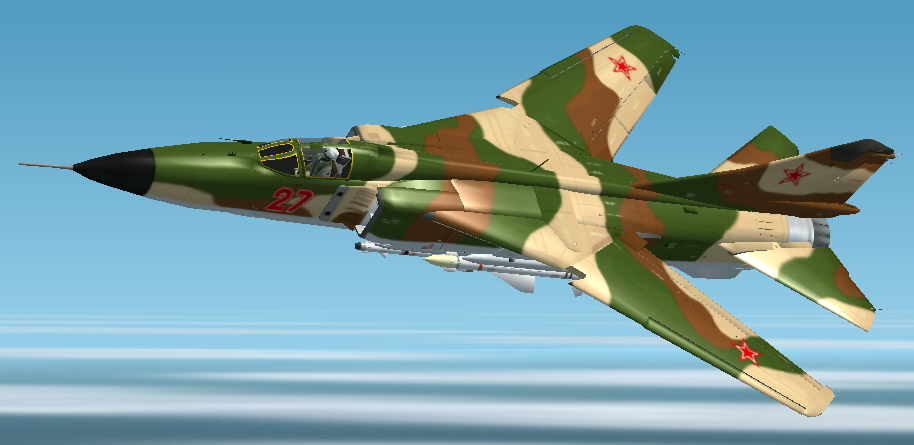 Fs2002/Fs2004 Mikoyan Mig-23Mf Flogger G Meant As A Point Defense Fighter, Mig-23 Offered