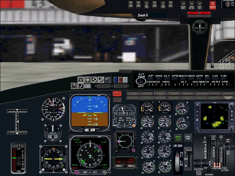 De Havilland Dash8-200 In The Livery Of The Canadian Forces Navigator Training School Airc