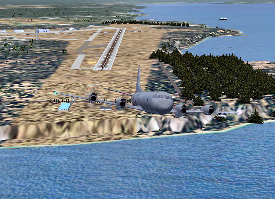 Fs2004 Scenery Cfb Comox V2 Cfb Comox V2 Contains The Authentic Location Of The New Civili