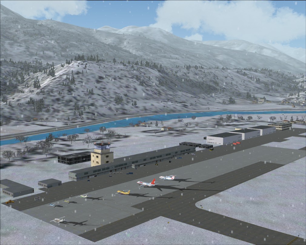 With A New Ski-Season To Come I Tought The Msfs Default Innsbruck Airport Could Use A Litt