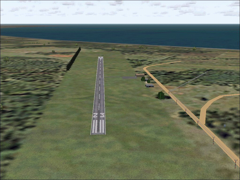 Fs2004 Scenery Santo Domingo Airdrome (Scsn) Santo Domingo, Chile Version 1.0 Includes Run