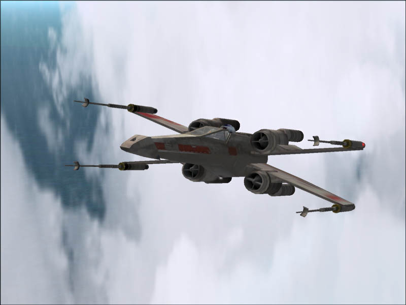 Fs2002 - T-65 X-Wing Starfighter Red 5