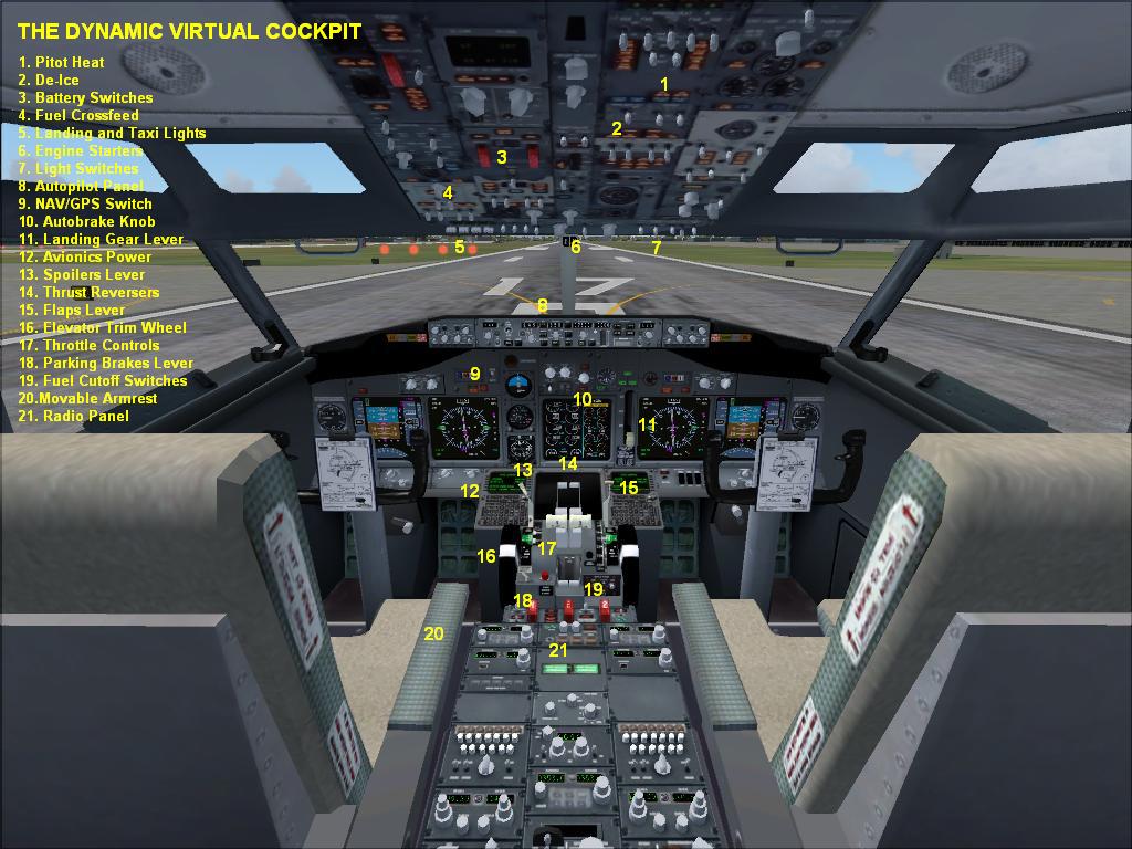 Fs2004 The 737 Experience By Moach The New Generation 737-700, In Gol Colors