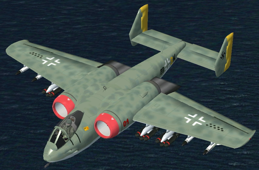 Fs2002/Fs2004 Junkers Ju Unname Ground Attacker