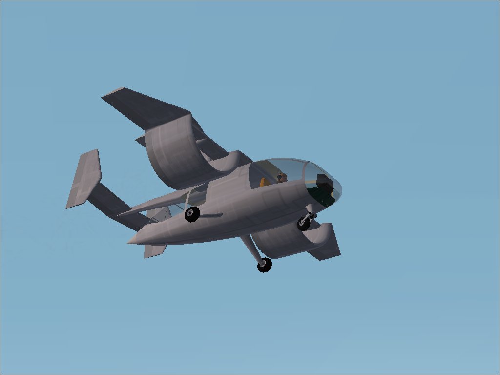 Fs2002/Flightsim Fs2004/Fs9 Unreal Aviation Uacw-3 Channelwing Runabout