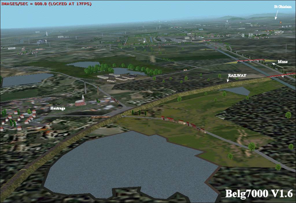 Scenery Belg7000 V1.6 (1-Mai-2003) - Upgrade To Fs2002 (Belgium 2003)