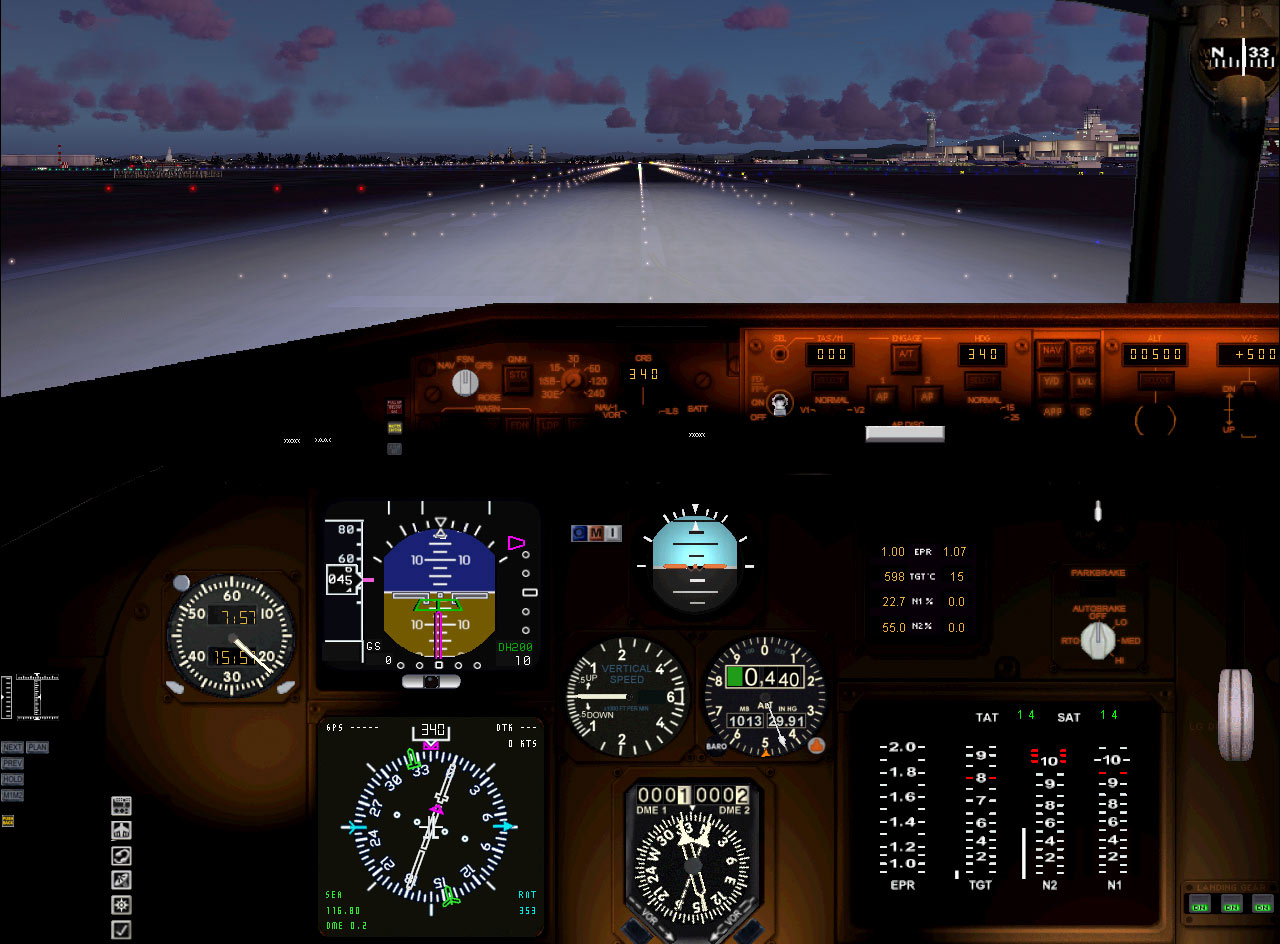 Panel Lights For Project Fokkers Fokker 70/100 V2 Panel (Fs2004) >> This Is Light Panel Ad — 1