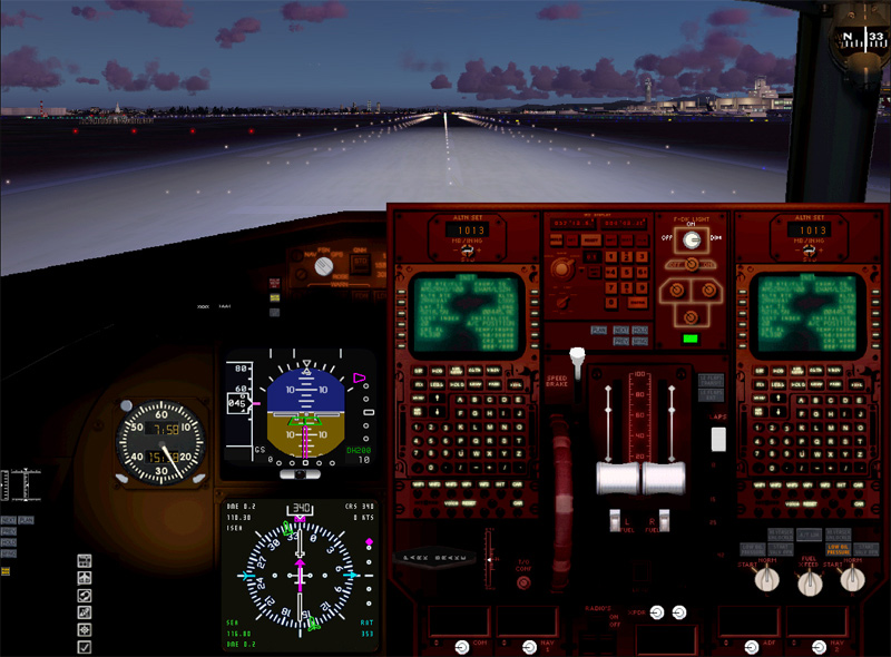 Panel Lights For Project Fokkers Fokker 70/100 V2 Panel (Fs2004) >> This Is Light Panel Ad