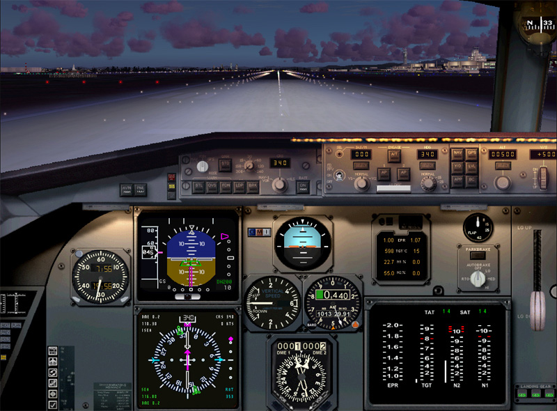 Panel Lights For Project Fokkers Fokker 70/100 V2 Panel (Fs2004) >> This Is Light Panel Ad