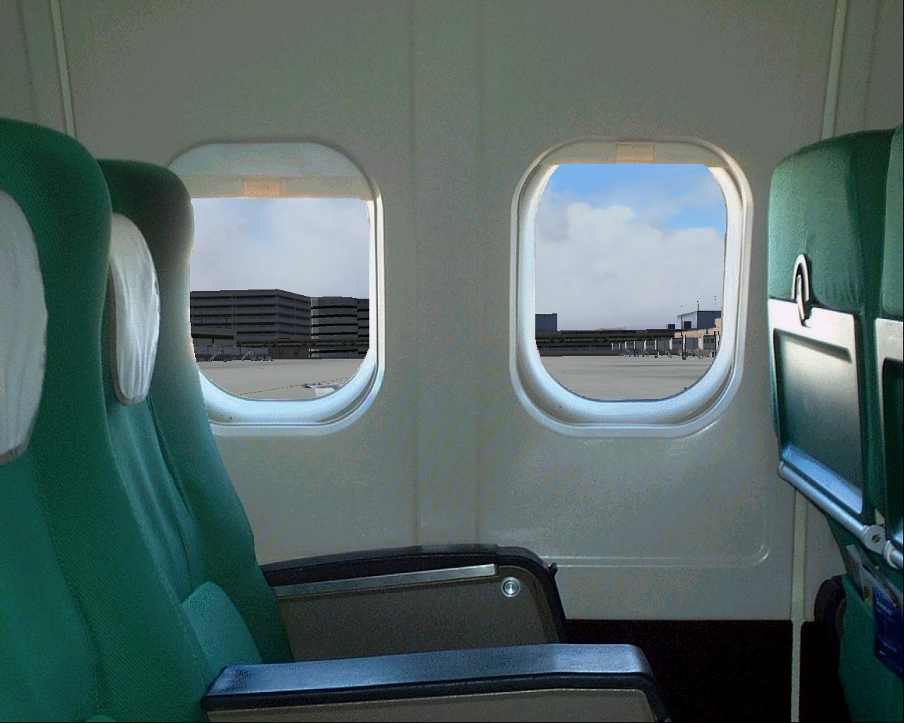 Main-Panel In Blue For The Virtual-Cockpit Repaint In Blue And Delta-Livery By James Water