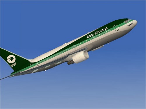 Fs2002/Fs2004 Aircraft Boeing 767-200Er Iraqi Airways Boeing 767-200Er Iraqi Airways Paint