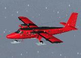 Fs2004 Dehavilland Dhc6-300 Twin Otter British Antarctic Survey Vp-Fbb On Skis — 1