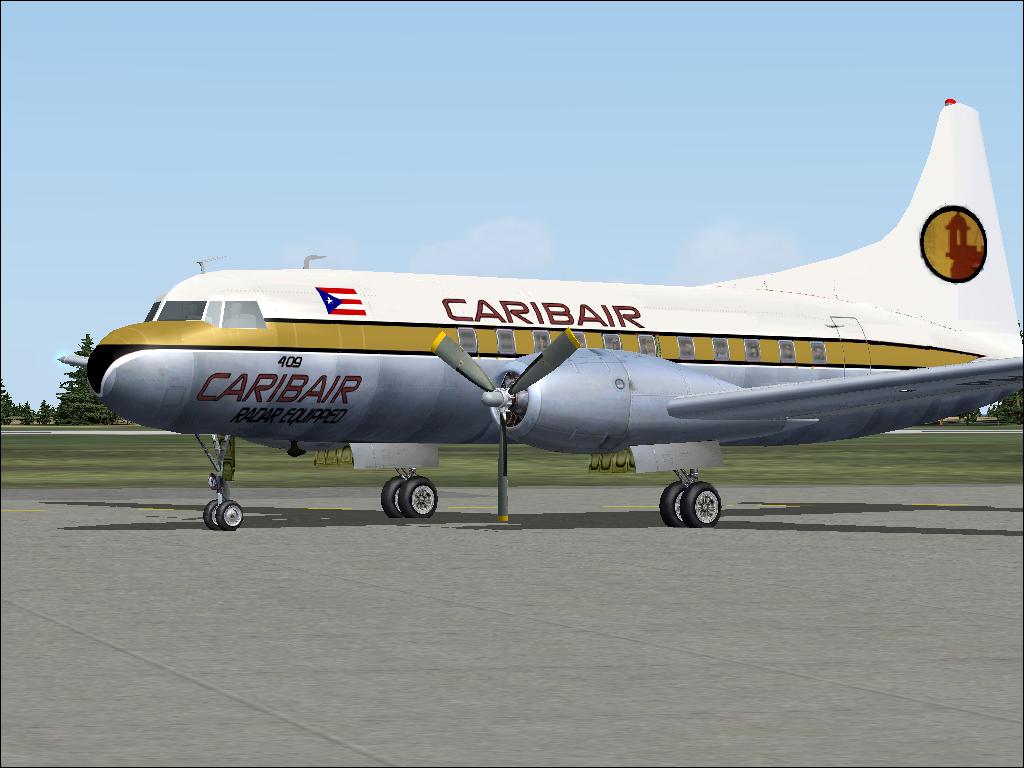 This Is The Caribair Cv-340 I Hope Like By Carlos Marrero Www.tito2005_At_Rcn.com