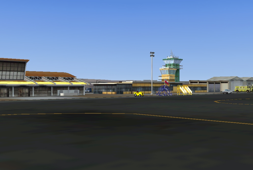 Fs2004 Scenery El Loa Airport (Sccf), Calama, Chile A New Version Of Calama Airport,This S