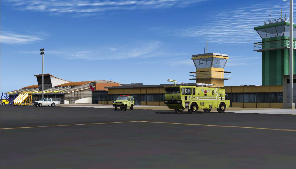 Fs2004 Scenery El Loa Airport (Sccf), Calama, Chile A New Version Of Calama Airport,This S