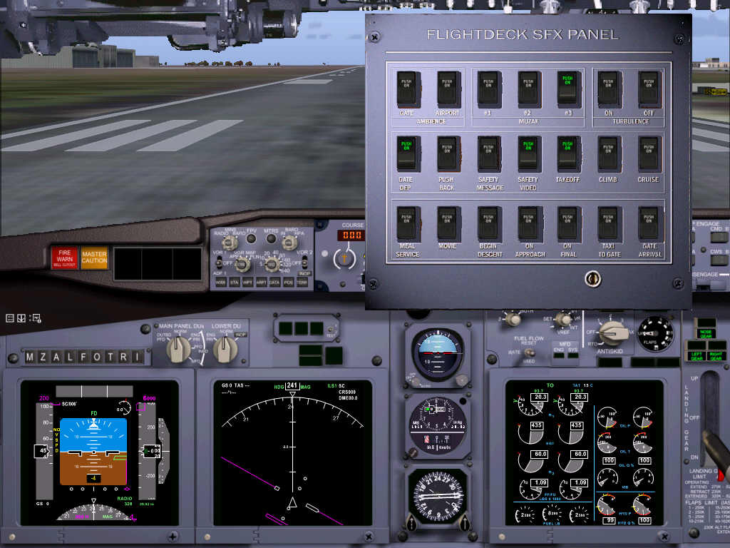 Fdsfx Panelbitmap For Fs2004 In Grey 737Ng Colour Originalby Marcus Thompson,Repainted By
