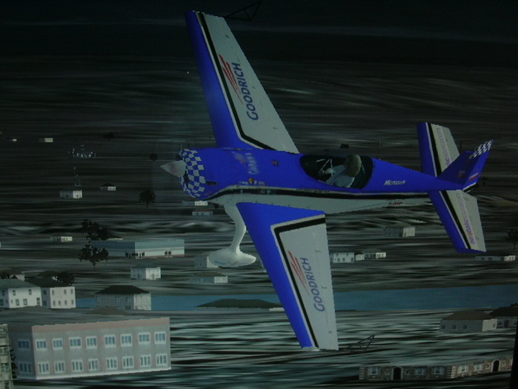 A Repaint Of Patty Wagstaffs Aircraft, In Blue, Green, Black And Hole Black